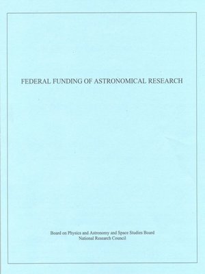 cover image of Federal Funding of Astronomical Research